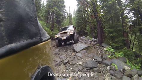 Offroading Up North Meadow Creek Trail Montana With Goodyear Mtrs Youtube