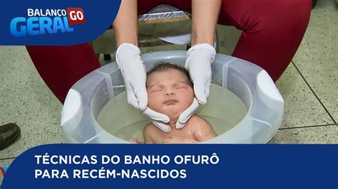 TÉcnicas Do Banho OfurÔ Para RecÉm Nascidos Youtube