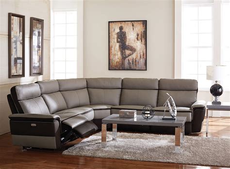 homelegance laertes top grain leather power reclining