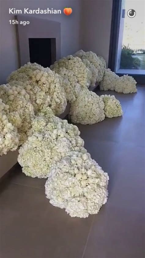 Kanye West Surprises Kim Kardashian With Bouquets Of Floating Flowers For 3 Year Wedding