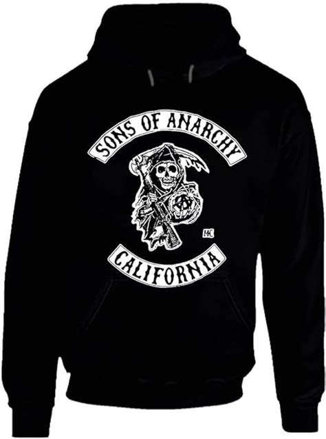 Son Of Anarchy California Logo Hoodie Uk Clothing