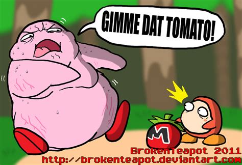 Fat Kirby By Brokenteapot On Deviantart