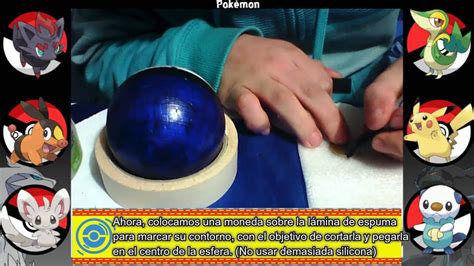 Cómo Hacer Una Súperball Pokémon Youtube