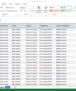Requirements for which this test case is being written. Functional Requirements Templates - Templates, Forms, Checklists for MS Office and Apple iWork