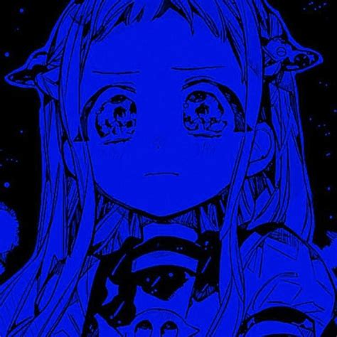 Blue Pfp Blue Anime Blue Aesthetic Dark Anime