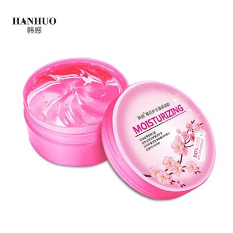 Hanhuo Face Mask Cream 300g No Wash Night Cream Cherry Blossom Soothing