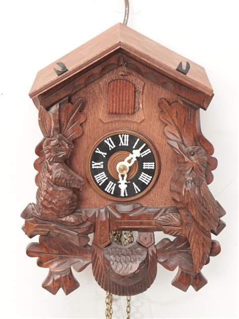Lotscher Swiss Chalet Cuckoo Clock Ebth
