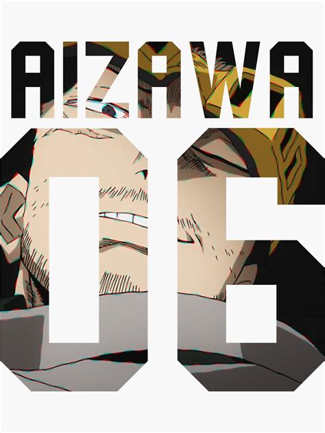 My Hero Academia Aizawa Shota Sticker For Sale By Hysukisenpai