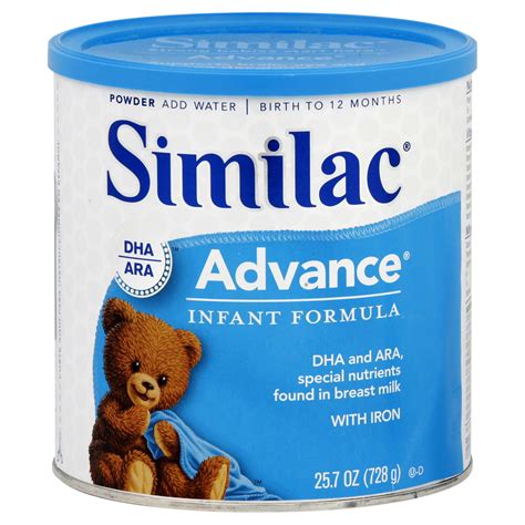 Similac Advance® Infant Formula With Iron Birth To 12 Months 193 Lb