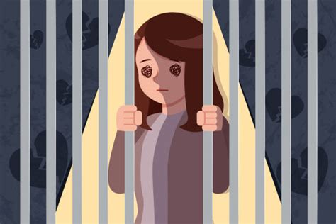 Women Jail Illustrations Royalty Free Vector Graphics And Clip Art Istock