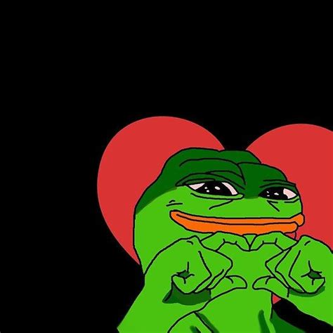 Create Meme Pepe The Frog Pepe The Frog Pepe With A Heart