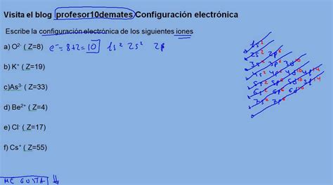Configuración Electrónica Iones Trucos 04 Ejercicios Resueltos Youtube
