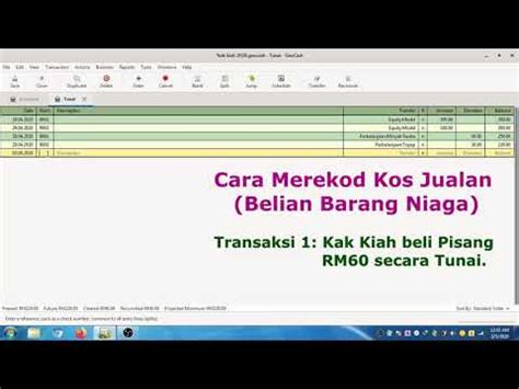 Paling mudah cara menghitung keuntungan dari jual pulsa itu, dilihat dari jumlah pembeli dan marginya. Video 3 Cara Merekod Kos Jualan Belian - GAS-GCASH - YouTube
