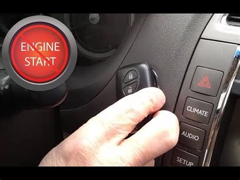 We did not find results for: Starting a push button start car with a dead key fob or smart key battery. - YouTube