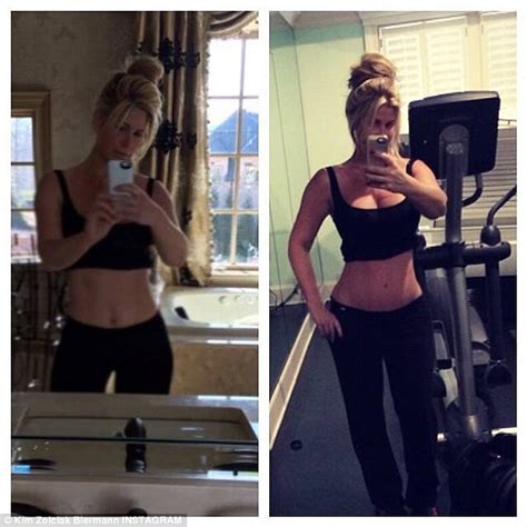 Kim Zolciak Bares Her Taut Midriff In Photos From Before And After Her Tummy Tuck Daily Mail