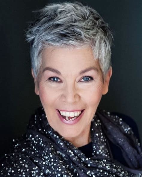 Short Gray Hairstyles for Older Women Over 50 - Gray Hair ...
