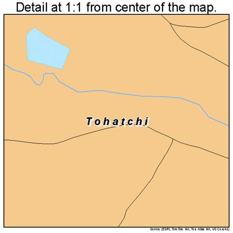 Tohatchi New Mexico Street Map 3578440