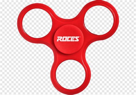 Fidget Spinner Fidgeting Red White