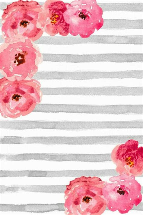 Cute different vector seamless pattern. I love the floral stripe combos | Phone wallpaper, Floral ...