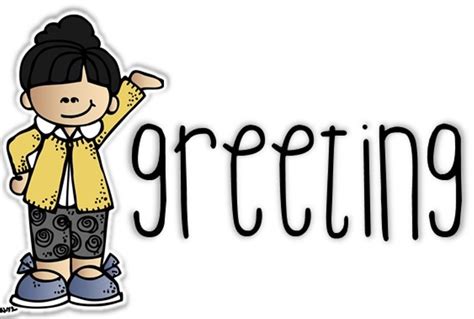 Morning greeting clipart - Clipground