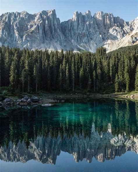 One Of The Most Spectacular Lake And Mountain Scenes In Europe