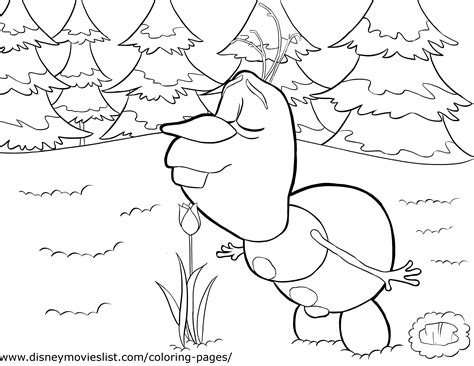Free frozen coloring pages and activity sheet printables. Olaf Coloring Pages - Coloring Home