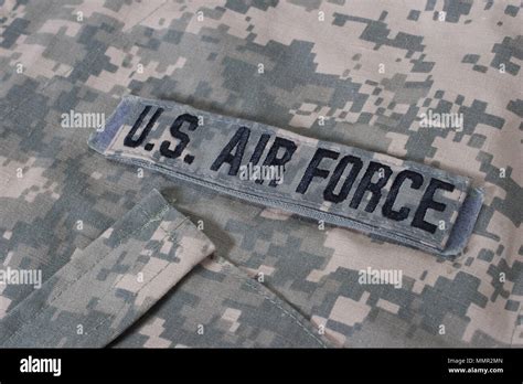 Us Air Force Uniform Stock Photo Alamy