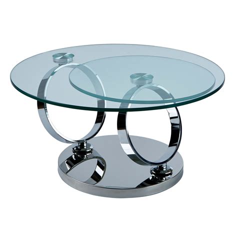 $ 340.00 designed by piero lissoni, 2002 made in italy by kartell the trays table is a simple and functional modern table ideal. Magic Rings Chrome Motion Coffee Table
