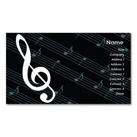 4.4 out of 5 stars 114 Pin on Music Themed Business Cards