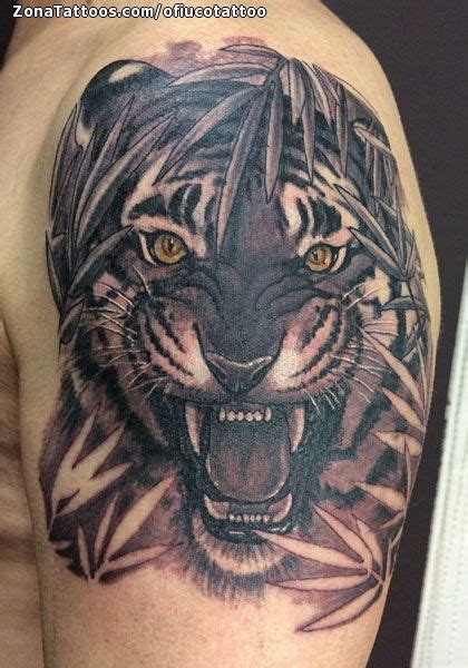 Listas para personalizar y compartir en facebook y twitter. Tatuaje de Tigres, Animales, Hombro