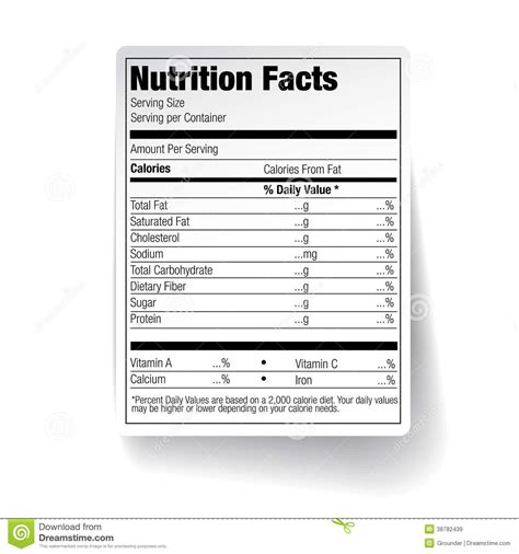 Looking for business labels template simple elegant blank nutrition label? 25 Images Of Empty Nutrition Label Vanscapital — db-excel.com