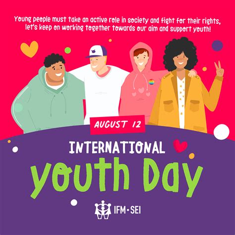 International Youth Day 2021 Ifm Sei International Falcon Movement