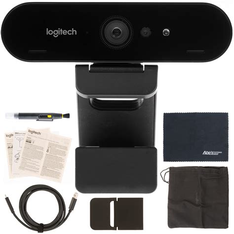 logitech brio ultra hd pro webcam 960 001105 bandh photo video ph