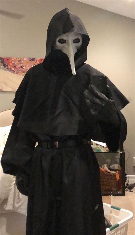 Scp 049s Plague Doctor Costume For Cosplay Halloween 2023 51 Off