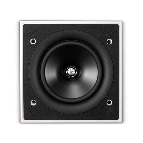Kef is an iconic british manufacturer of home theatre. KEF Ultra Thin Bezel 6.5" Square In-Ceiling Speaker | at ...