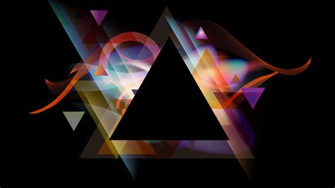 Wallpaper Abstract Symmetry Graphic Design Triangle Art Darkness