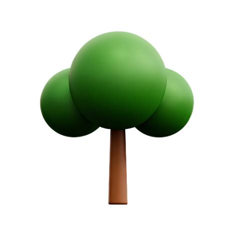 Tree 3d Icon Illustration 28540146 Png