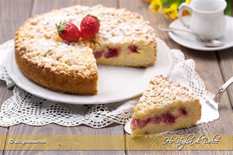 Come fare la sbriciolata al limone senza cottura. Sbriciolata alle fragole e crema al limone ricetta | Ho ...