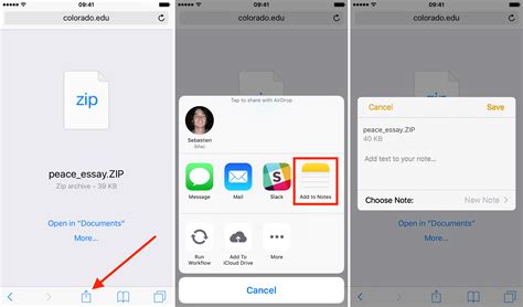 How To Open Zip Files On Iphone Using The Notes App