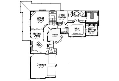 You can also use a floor plan to communicate with contractors and vendors about an upcoming remodeling project. House Plan 026D-0929 | House Plans and More | L shaped ...