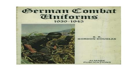 German Combat Uniforms 1939 1945pdf Pdf Document