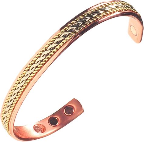Womens Pure Copper Magnetic Healing Bracelet For Arthritis Carpal Tunnel And