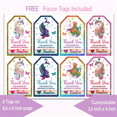 Unicorn Invitation Unicorn Birthday Invitation Editable - Etsy