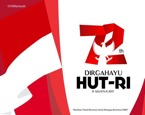 Logo Hut Ri Png Resmi Logo Hut Ri Concept On Behance The Best Porn Website