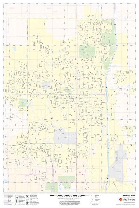 Ankeny Map Iowa