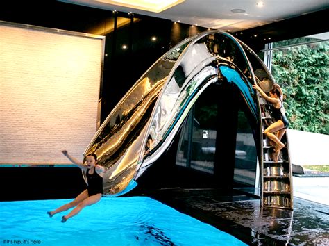 Splinterworks Custom Luxury Pool Slides If Its Hip Its Here