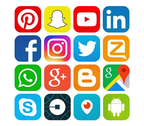 Collection 105 Background Images Social Network Social Media Logos And