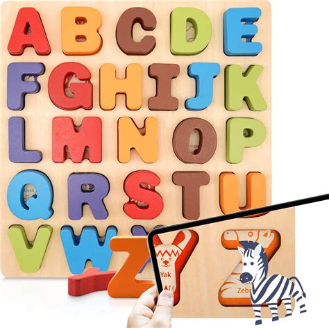 Top 10 Wooden Alphabet Food Puzzles Home Previews