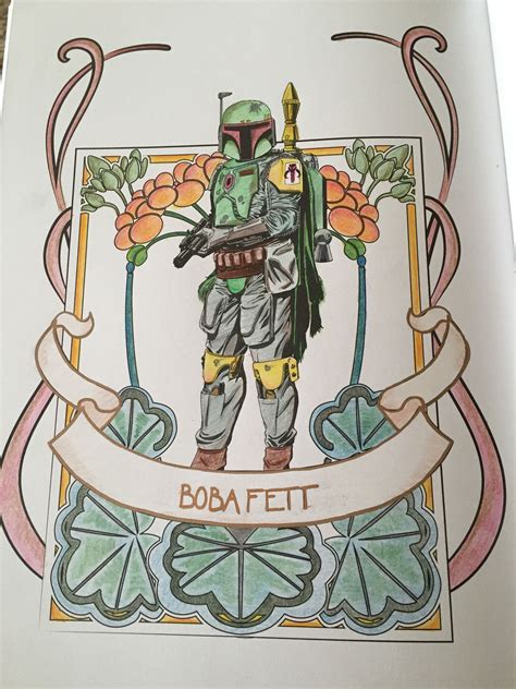 Here's a quick look at some of the free coloring pages you can download from this page. BOBA FETT Probably my best attempt at shading with pencils ...