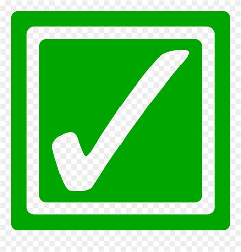 Check Box Clipart 14 Buy Clip Art Green Tick Box Icon Png Download